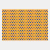 Kute Blue Dog Paws Wrapping Paper Set van 3 (Voorkant 3)