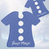 Kute Blue Dress Ornament