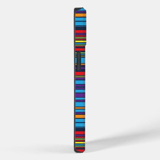 Kute blue violet strepen Case-Mate iPhone case (Achterkant / Rechts)