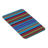 Kute blue violet strepen magneet (Rechterzijde)