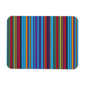 Kute blue violet strepen magneet (Horizontaal)