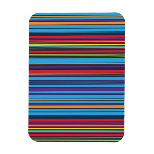 Kute blue violet strepen magneet (Verticaal)