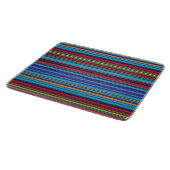Kute blue violet strepen snijplank (Hoek)