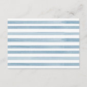 Kute Blue Waterverf Whale Books for Baby request Informatiekaartje (Achterkant)