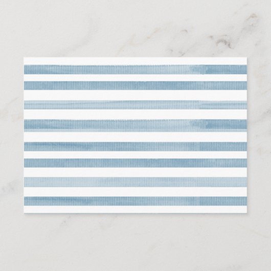 Kute Blue Waterverf Whale Books for Baby request Informatiekaartje (Achterkant)