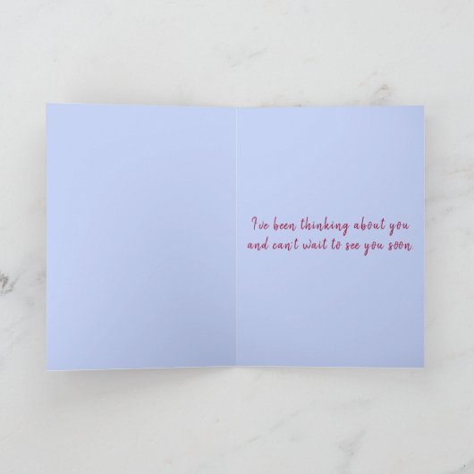 Kute Border Collie Mix Dog Schets Art Custom Kaart (Binnen)