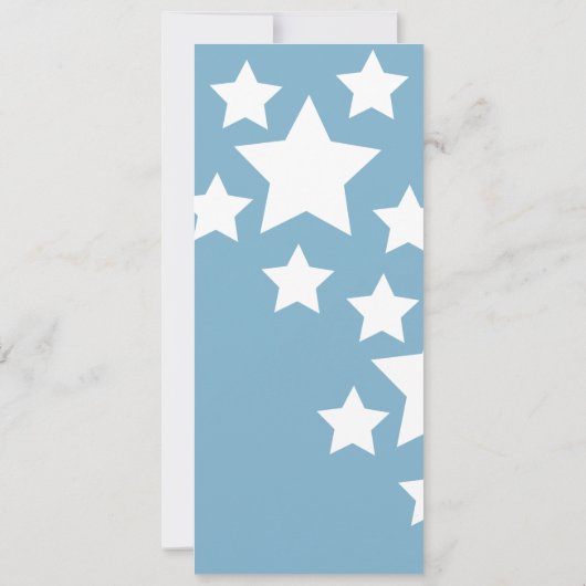 Kute Bounce House Birthday Ticket Style Kaart (Achterkant)