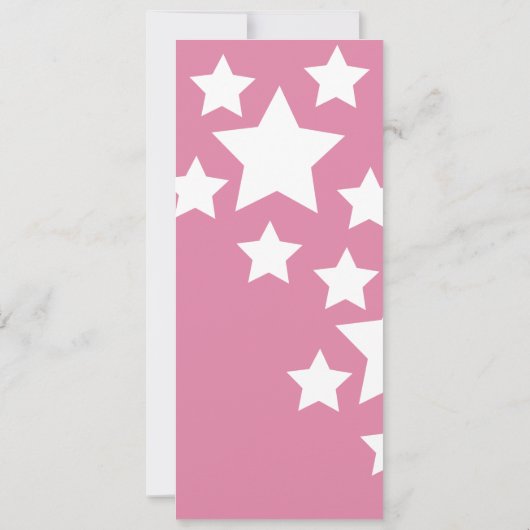 Kute Bounce House Birthday Ticket Style Uitnodigin Kaart (Achterkant)