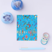 Kute Bright kleurige Floral Flyer (Enkel)