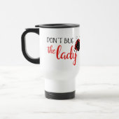 Kute bug het ladybug add monogram niet reisbeker (Links)