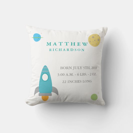 Kute buitenruimtetuigan kussen (Voorkant)