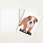 Kute Bulldog Puppy Calendar Planner (Display)