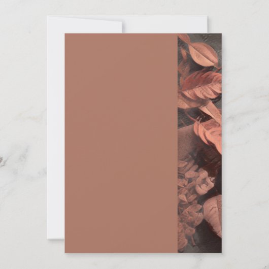 Kute Bunnies  Uitnodiging van Pasen (Achterkant)