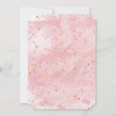 Kute Bunny Easter Party Uitnodigingen (Achterkant)