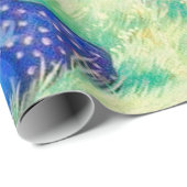  kute Bunny en kleurrijke paaseieren Cadeaupapier (Rol Hoek)