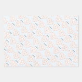 Kute Bunny Lamb Paasnaam Verpakkende papierbladen Inpakpapier Vel (Voorkant 2)