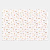 Kute Bunny Lamb Paasnaam Verpakkende papierbladen Inpakpapier Vel (Voorkant)