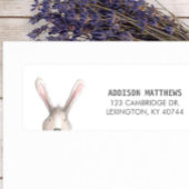 Kute Bunny Return Address Label