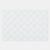 Kute Bunny Wrapping Paper Flat Sheet Set van 3 (Voorkant 2)