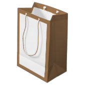 Kute Business Shopping Medium Cadeauzakje (Achterkant Gekanteld)