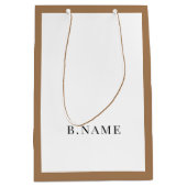 Kute Business Shopping Medium Cadeauzakje (Voorkant)