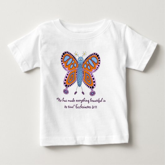Kute Butterfly-design Klootsburgse kiezelververs (Voorkant)