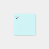 Kute Butterfly design light blue Post-it Notes (Voorkant)