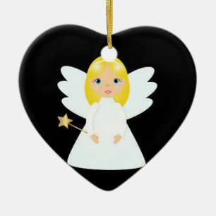 ***KUTE CARTOON ANGEL** KERAMISCH ORNAMENT
