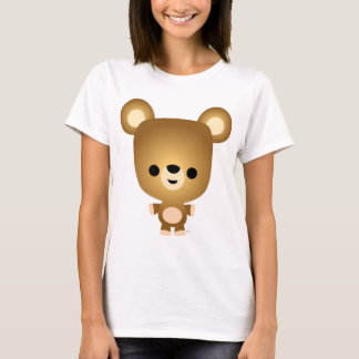 Kute Cartoon Beer Cub Women T-Shirt