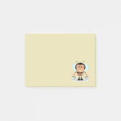 Kute Cartoon bietenkappen van honing Post-it® Notes (Voorkant)