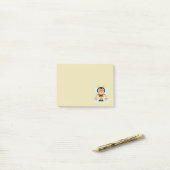 Kute Cartoon bietenkappen van honing Post-it® Notes (Op bureau)