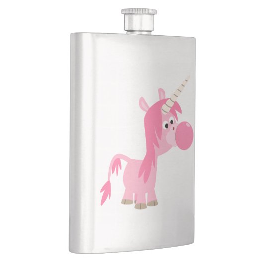 Kute Cartoon Bubble Gum Unicorn Classic Flastic Flacon (Rechts)