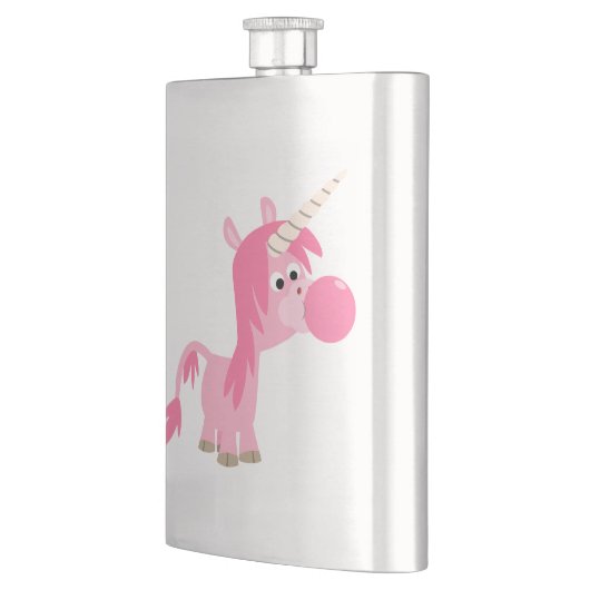 Kute Cartoon Bubble Gum Unicorn Classic Flastic Flacon (Links)