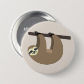 Kute Cartoon Button (Voorkant /achterkant)