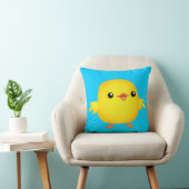 Kute Cartoon Chick :) Pillow Kussen (Stoel)