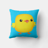 Kute Cartoon Chick :) Pillow Kussen (Achterkant)