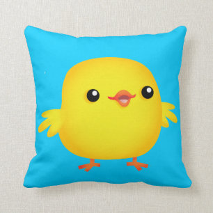 Kute Cartoon Chick :) Pillow Kussen