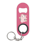 Kute Cartoon Dansende Sleutelhanger Fles Opener Sleutelhanger Flessenopener (Voorkant)