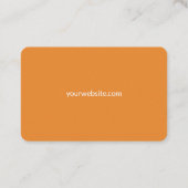 Kute Cartoon die kinderen overdag verzorgt Visitekaartje (Achterkant)