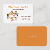 Kute Cartoon die kinderen overdag verzorgt Visitekaartje (Voorkant / Achterkant)