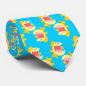 Kute Cartoon Fish Stropdas (Opgerold)
