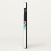 Kute Cartoon Jolly Santa Claus in een rijboot Case-Mate iPhone Case (Achterkant/links)