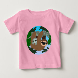 Kute Cartoon moeder Baby