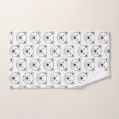 Kute Cartoon Polar Beer Bad Handdoek (Handdoek)