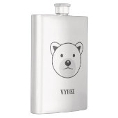 Kute Cartoon Polar Beer Flacon (Rechts)