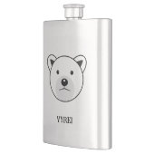 Kute Cartoon Polar Beer Flacon (Links)