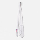 Kute Cartoon Polar Beer met kerstcadeautjes Stropdas (Achterkant)