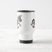 Kute Cartoon Tap Dansend Wildebeest Travel Mug Reisbeker (Center)