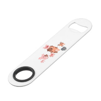 Kute Cartoon Varkenshaar Open Speed Flessenopener