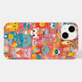 Kute Cartoons Case-Mate iPhone Case (Achterkant (horizontaal))